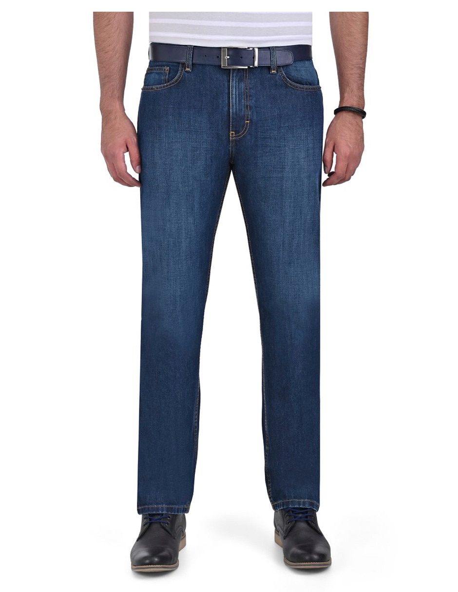 Jeans straight deslavado para hombre Jeans straight deslavado para hombre
