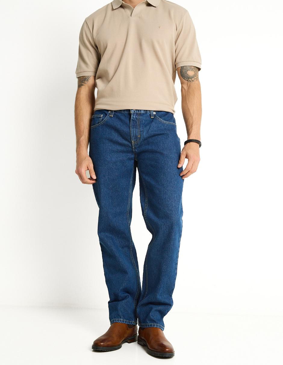 Jeans straight para hombre