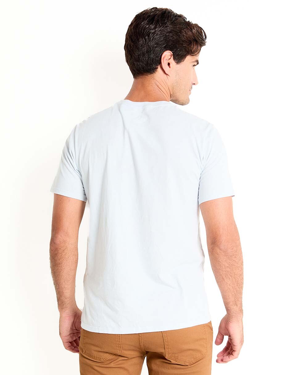 Playera cuello redondo para hombre 2