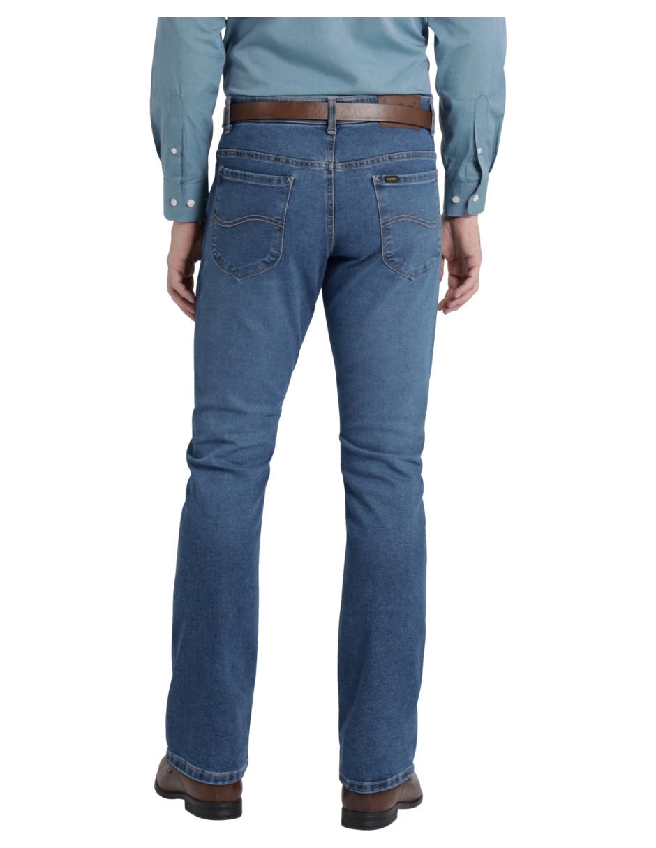 Jeans slim lavado sand blast para hombre 2