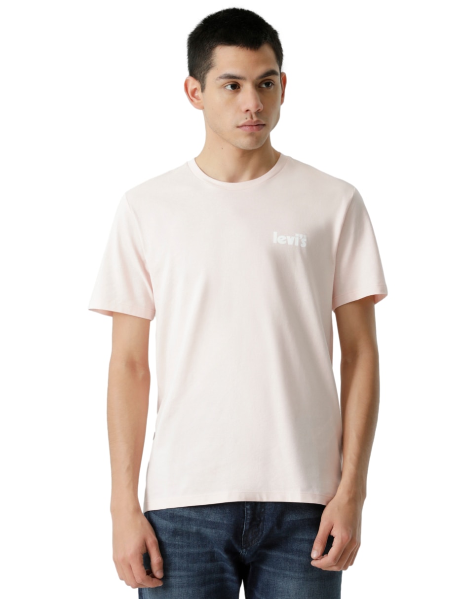 Playera cuello redondo para hombre