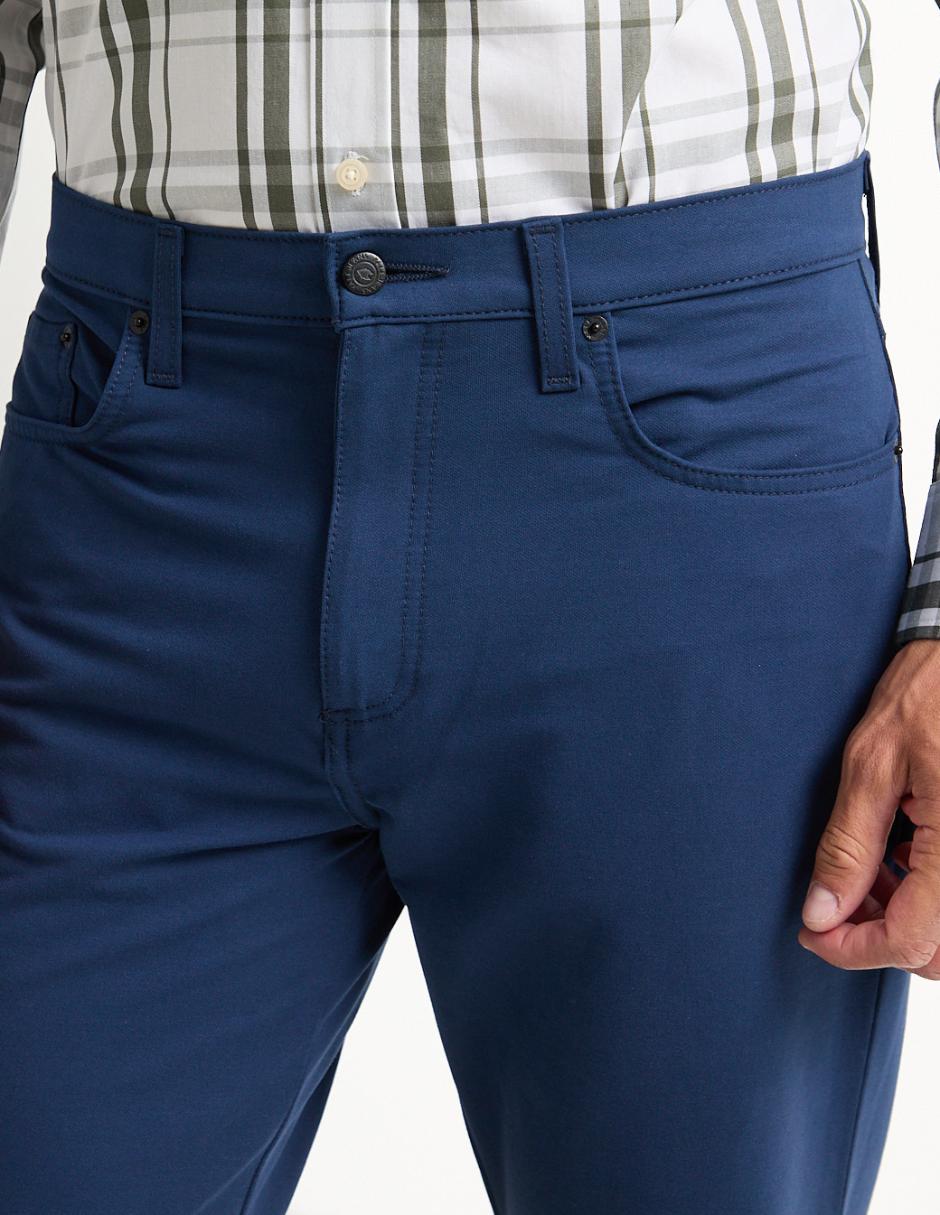 Pantalón slim de algodón para hombre 7