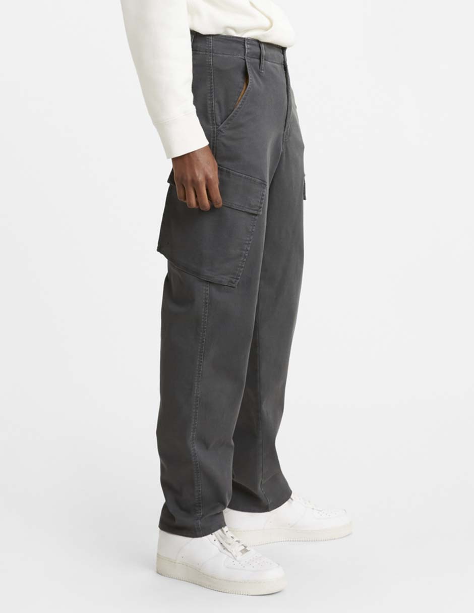 Pantalón cargo straight de algodón para hombre 3