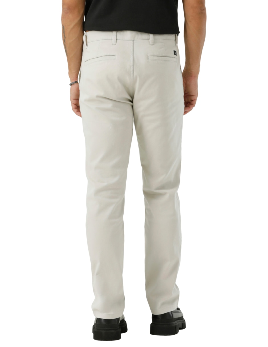 Pantalón recto de algodón para hombre 2