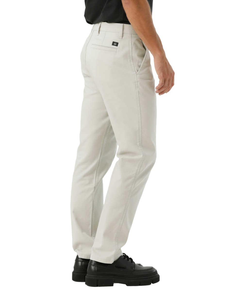 Pantalón recto de algodón para hombre 4
