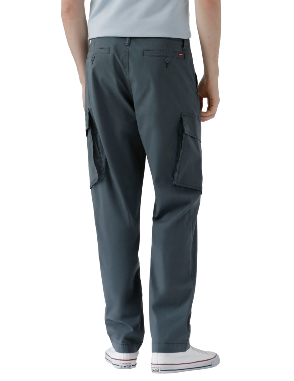 Pantalón regular de algodón para hombre 2