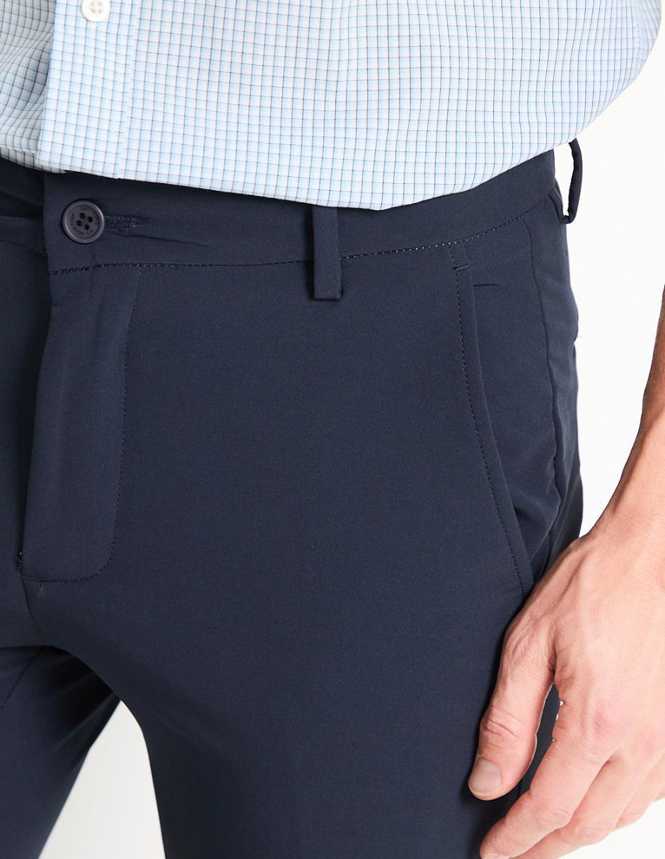 Pantalón chino slim de algodón para hombre 4