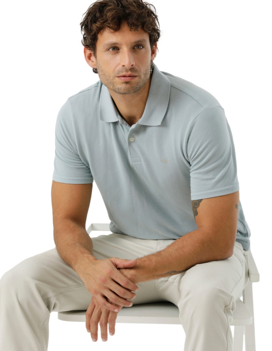Playera tipo polo para hombre