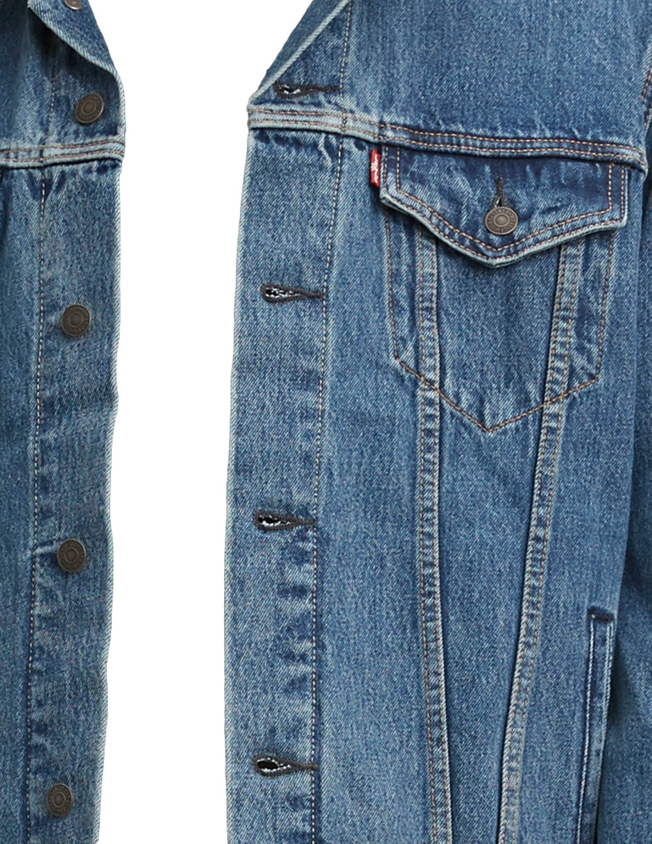 Chamarra denim Levi's de mezclilla para hombre 5