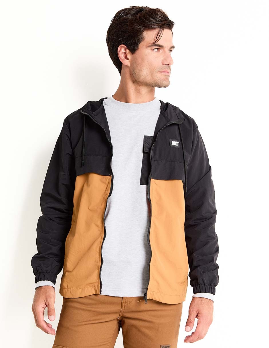 Chamarra casual Caterpillar con capucha para hombre Suburbia