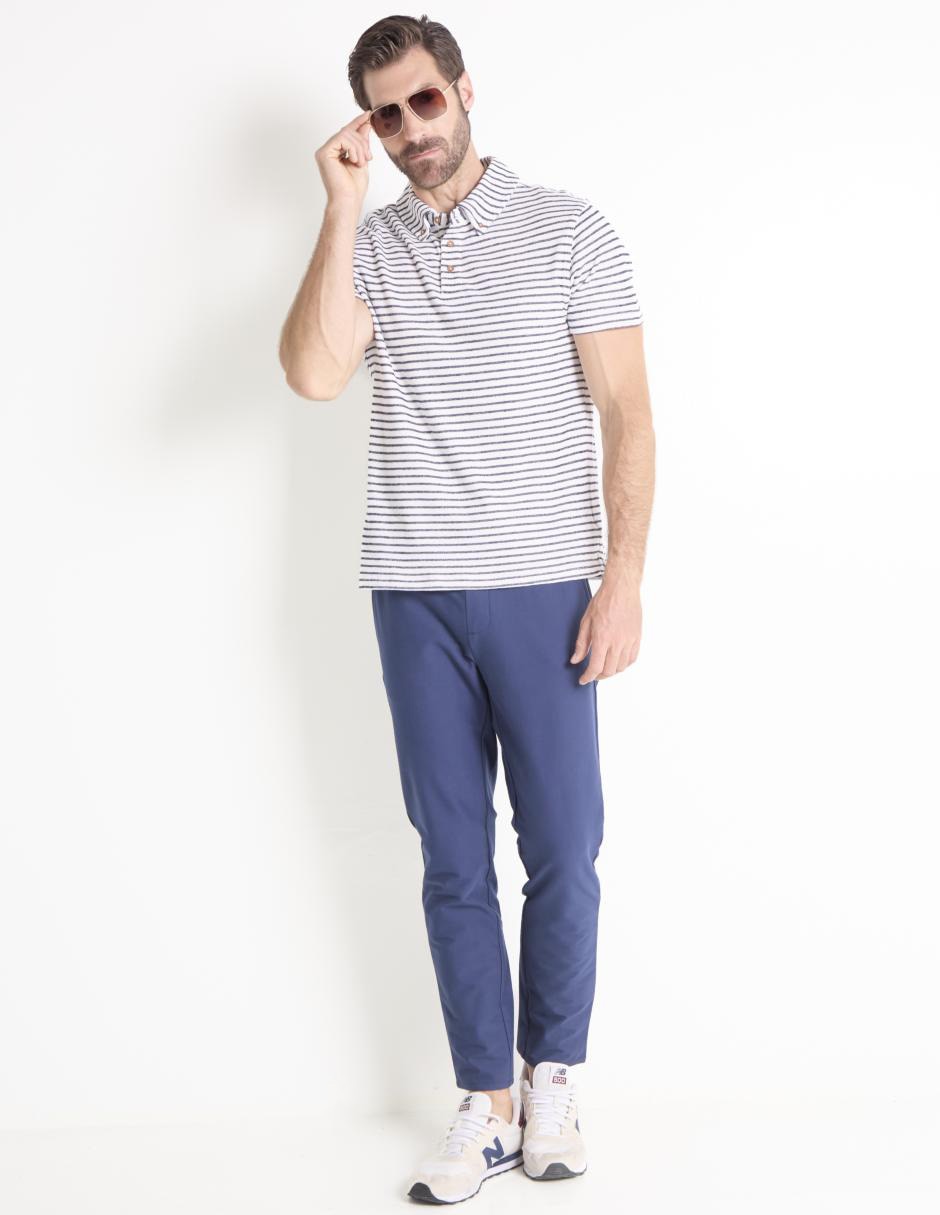 Pantalón slim de algodón para hombre 3