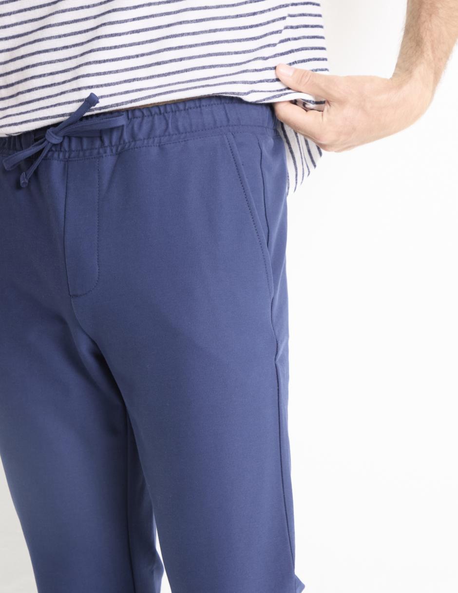 Pantalón slim de algodón para hombre 4