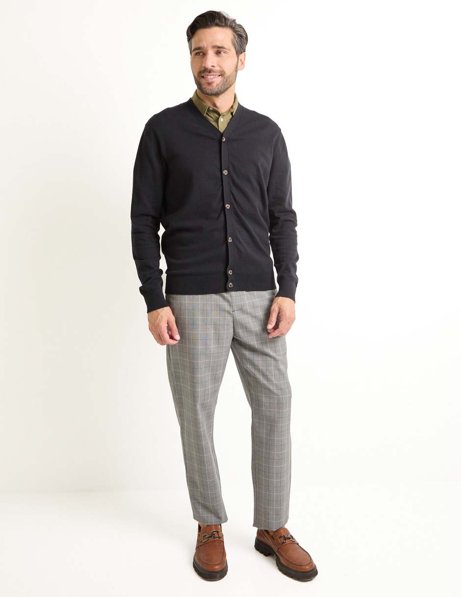 PANTALON YALE, 30, GRIS OXFORD 01082960