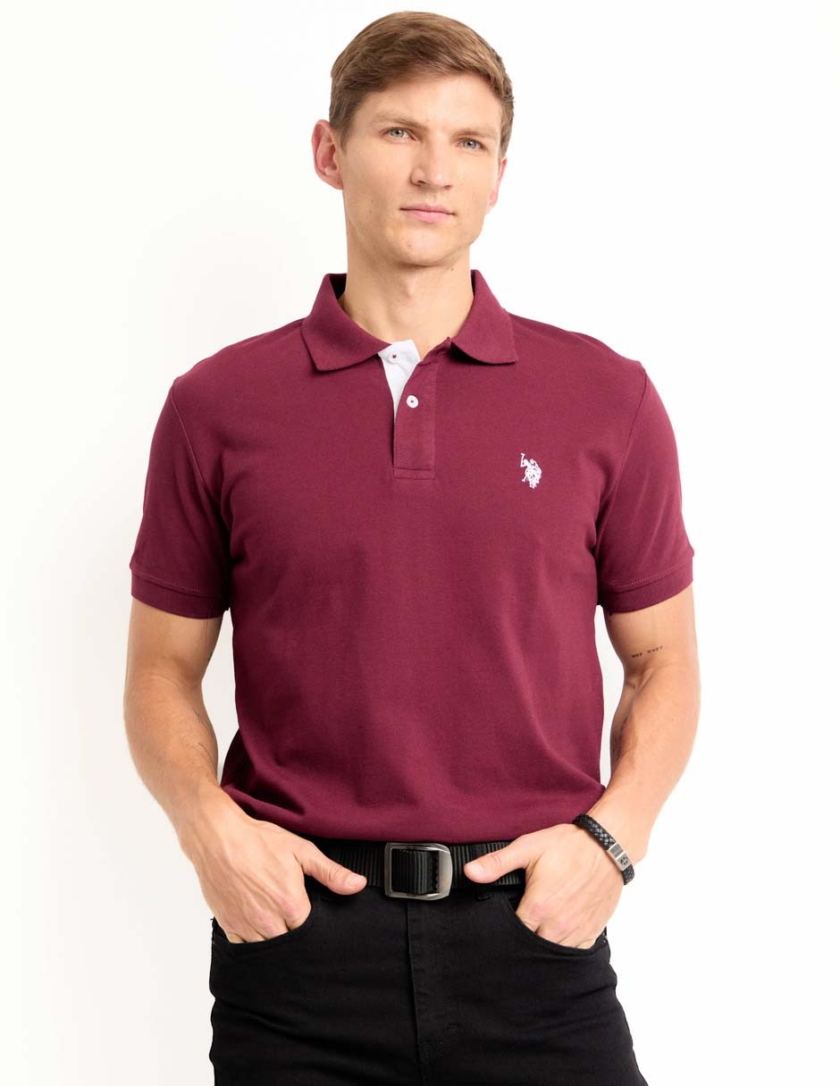 Playera tipo polo para hombre
