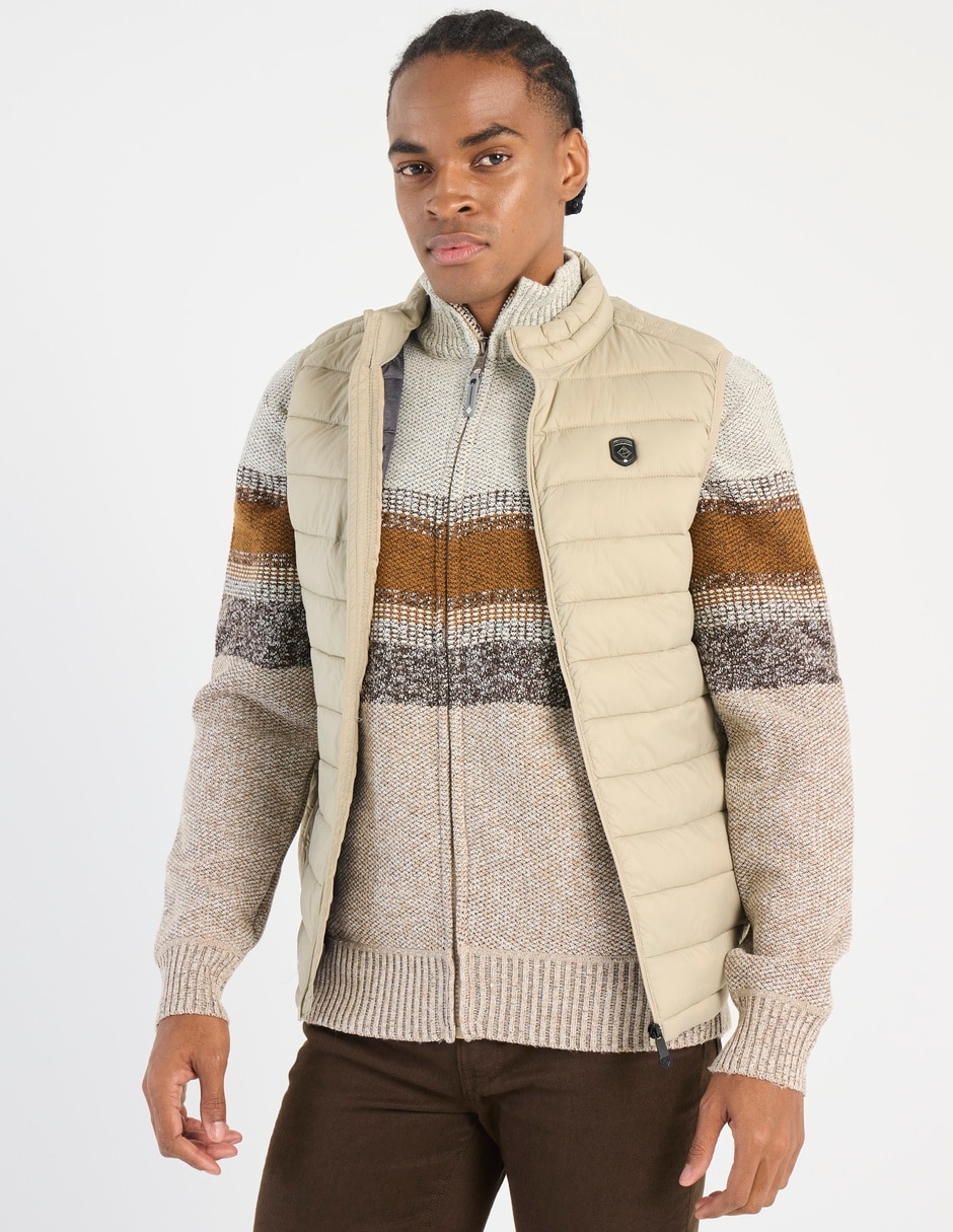 Chaleco impermeable con bolsillos para hombre Chaleco impermeable con bolsillos para hombre