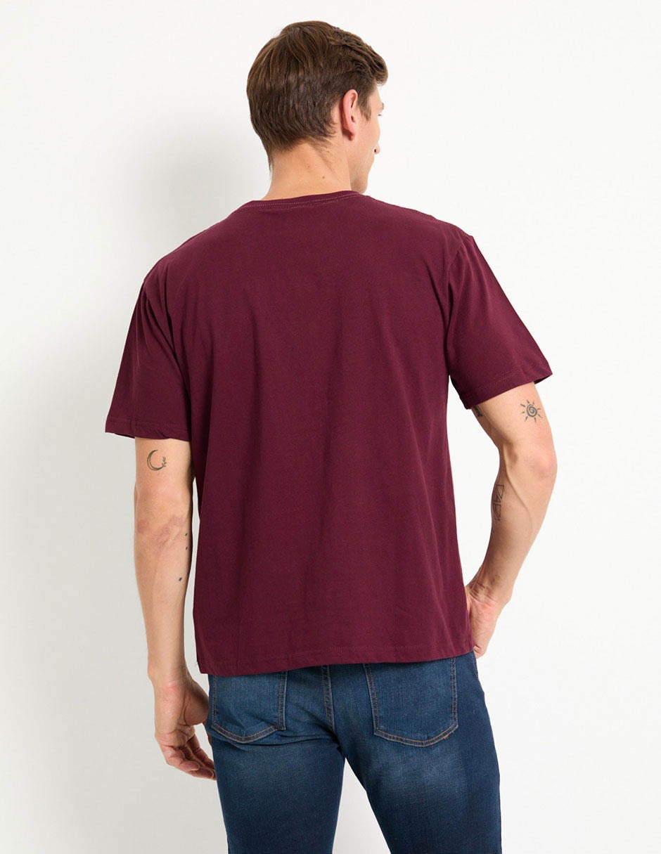Playera cuello redondo para hombre 2