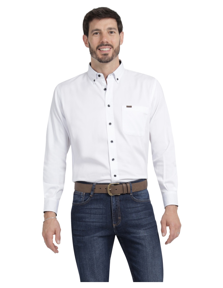 Camisa casual manga larga para hombre Camisa casual manga larga para hombre