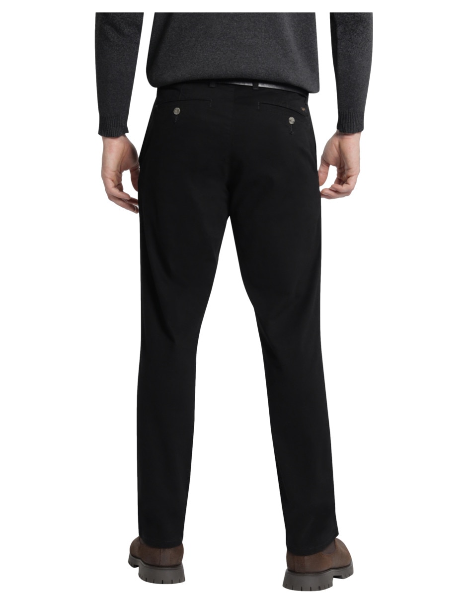 Pantalón chino slim de gabardina para hombre 2