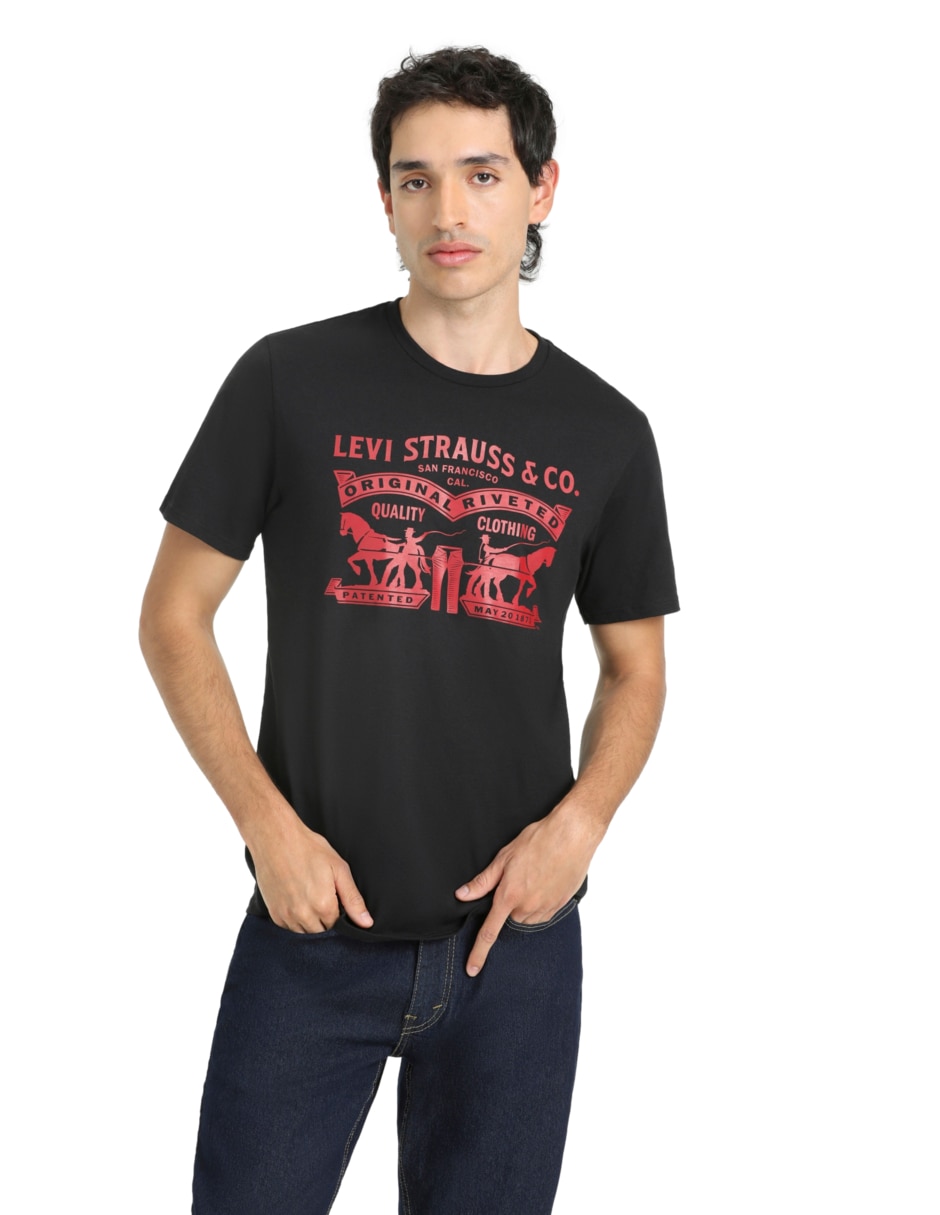 Playera cuello redondo para hombre 5