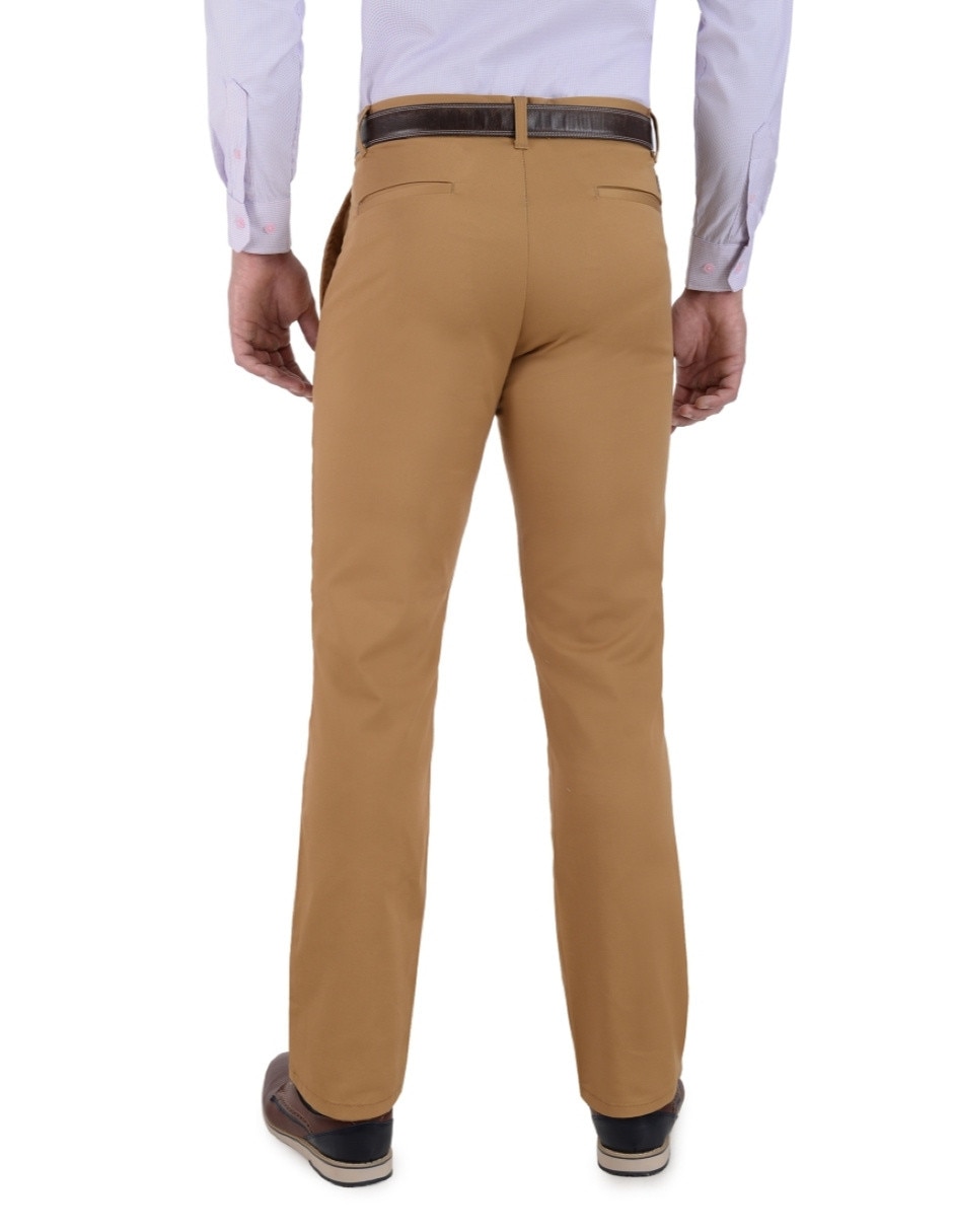 Pantalón slim de algodón para hombre 2