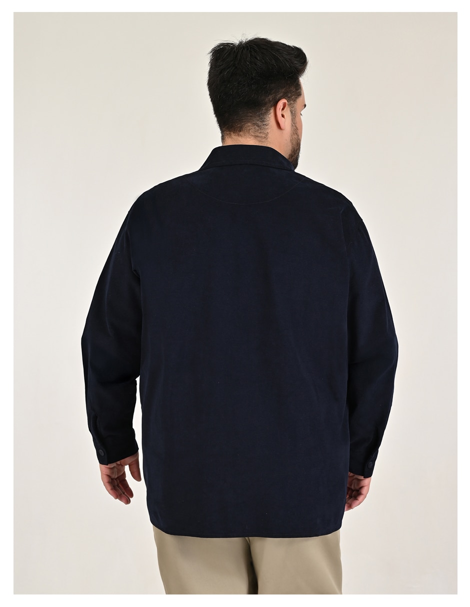 Chamarra casual con bolsillos para hombre 2