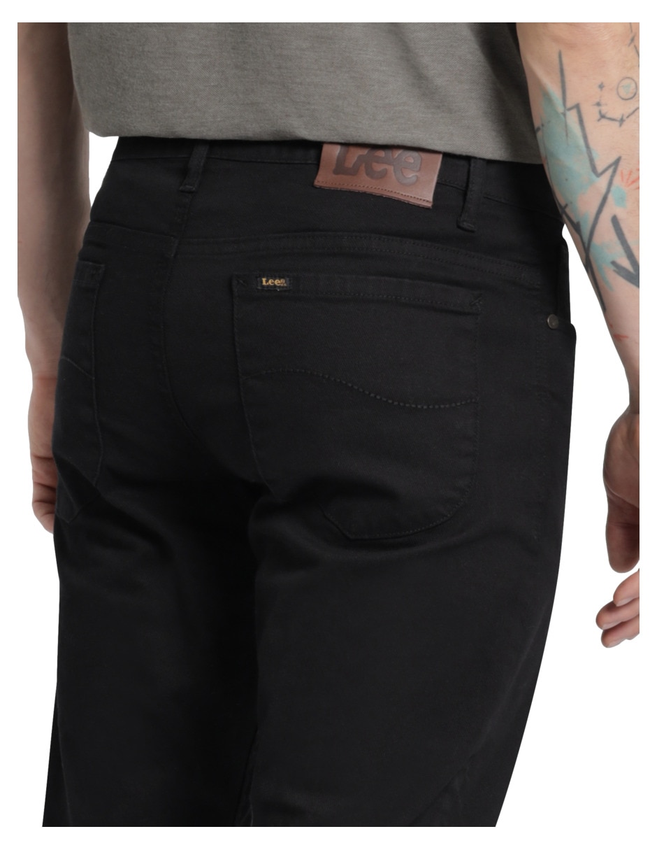 Jeans slim lavado obscuro para hombre 4