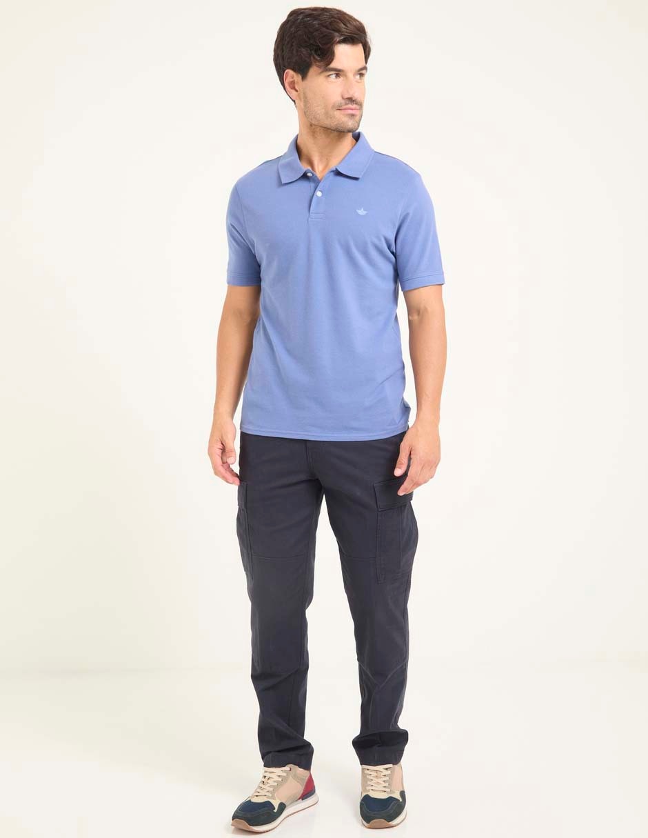 Pantalón cargo recto de algodón para hombre 3