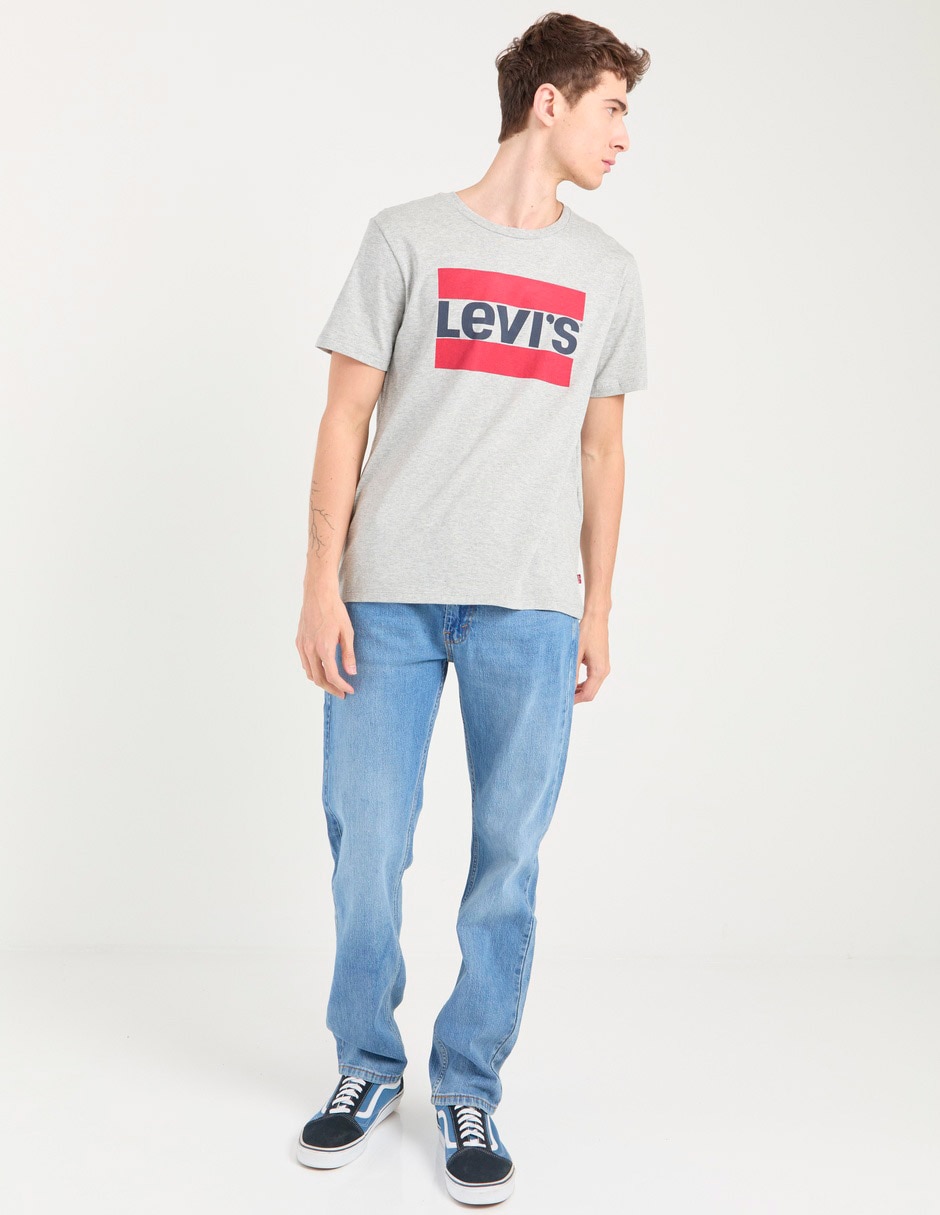 Jeans slim lavado claro para hombre 3