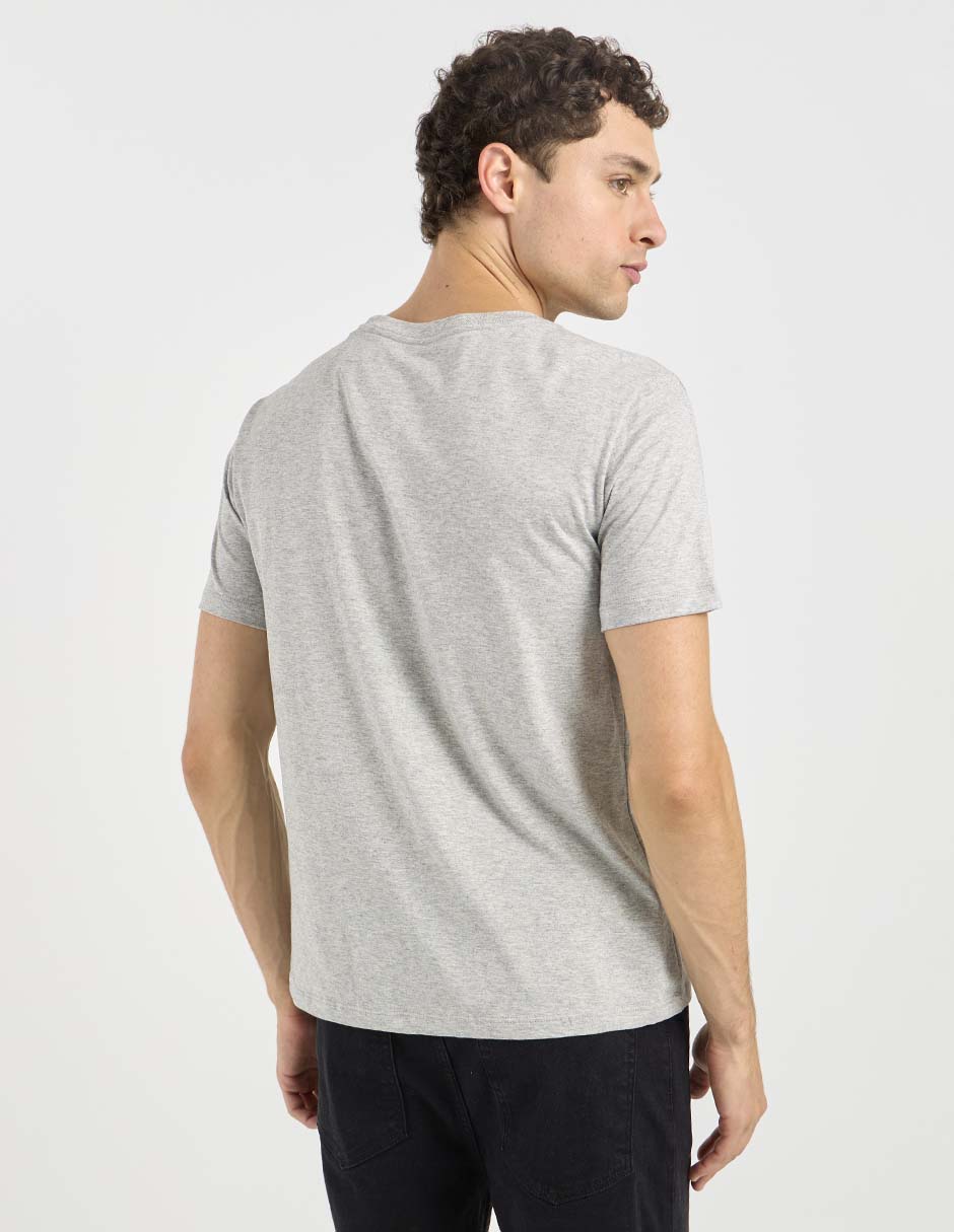 Playera cuello redondo para hombre 2