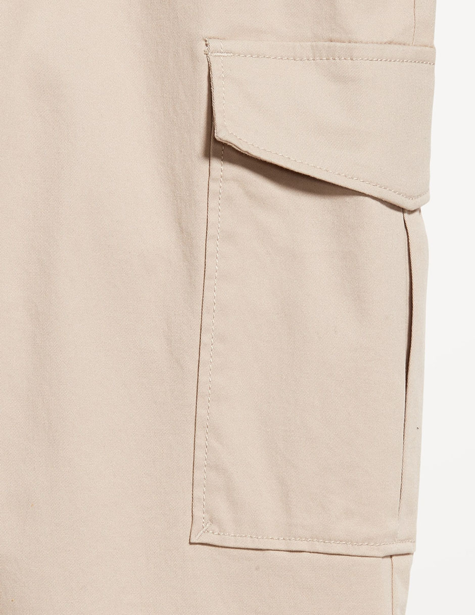 Pantalón cargo regular de algodón para hombre 5