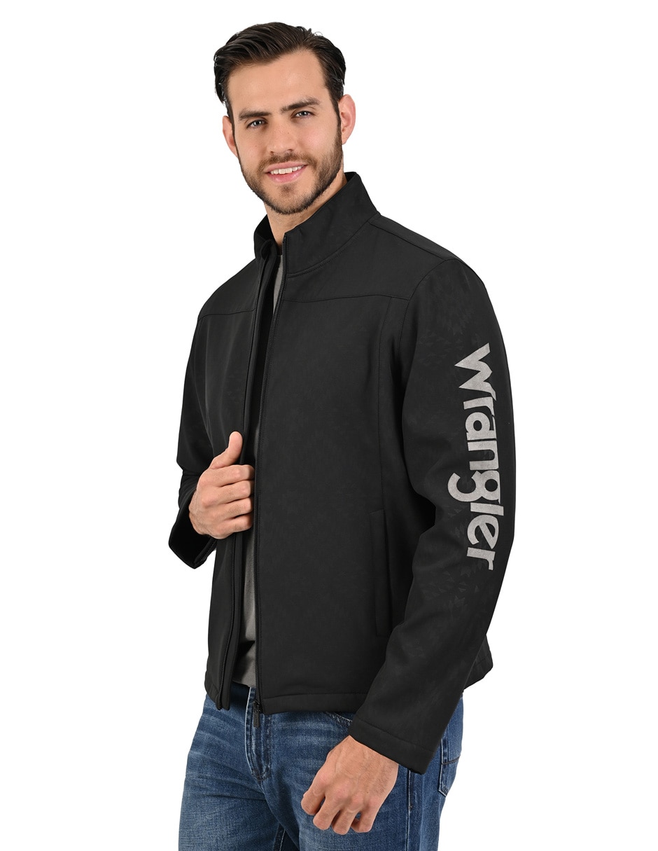 Chamarra casual cuello con cierre para hombre 5