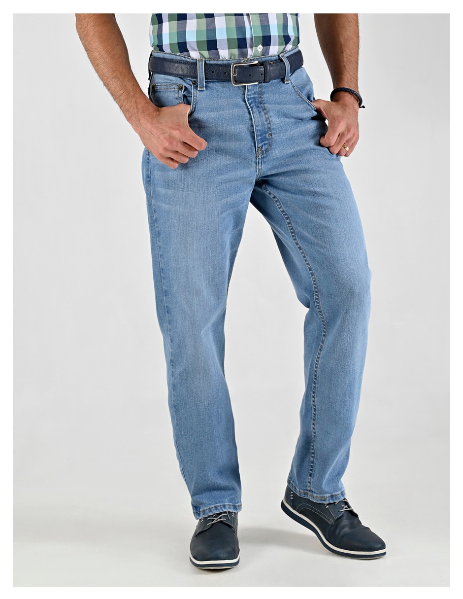 Jeans straight lavado obscuro para hombre Jeans straight lavado obscuro para hombre