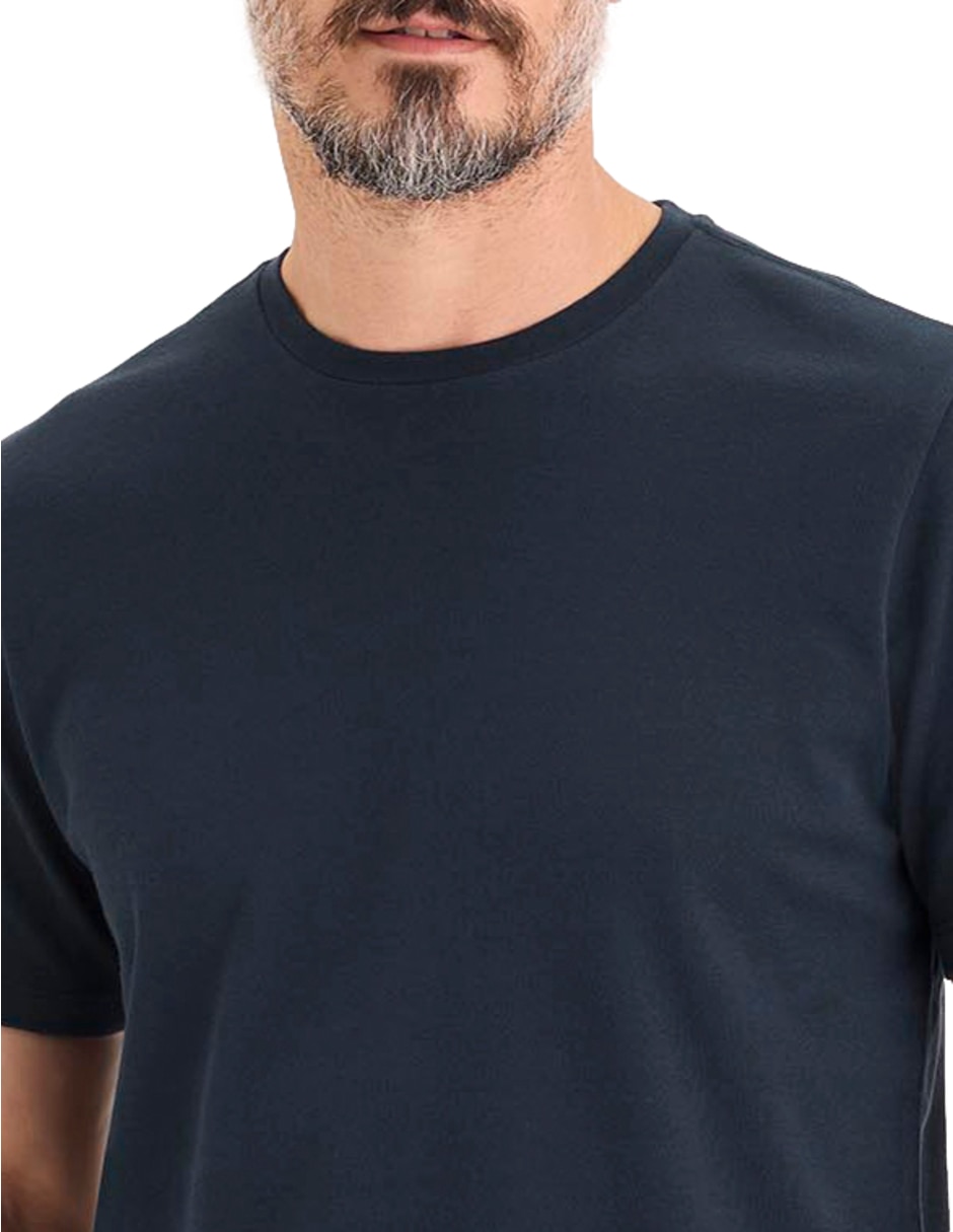 Playera cuello redondo para hombre 2