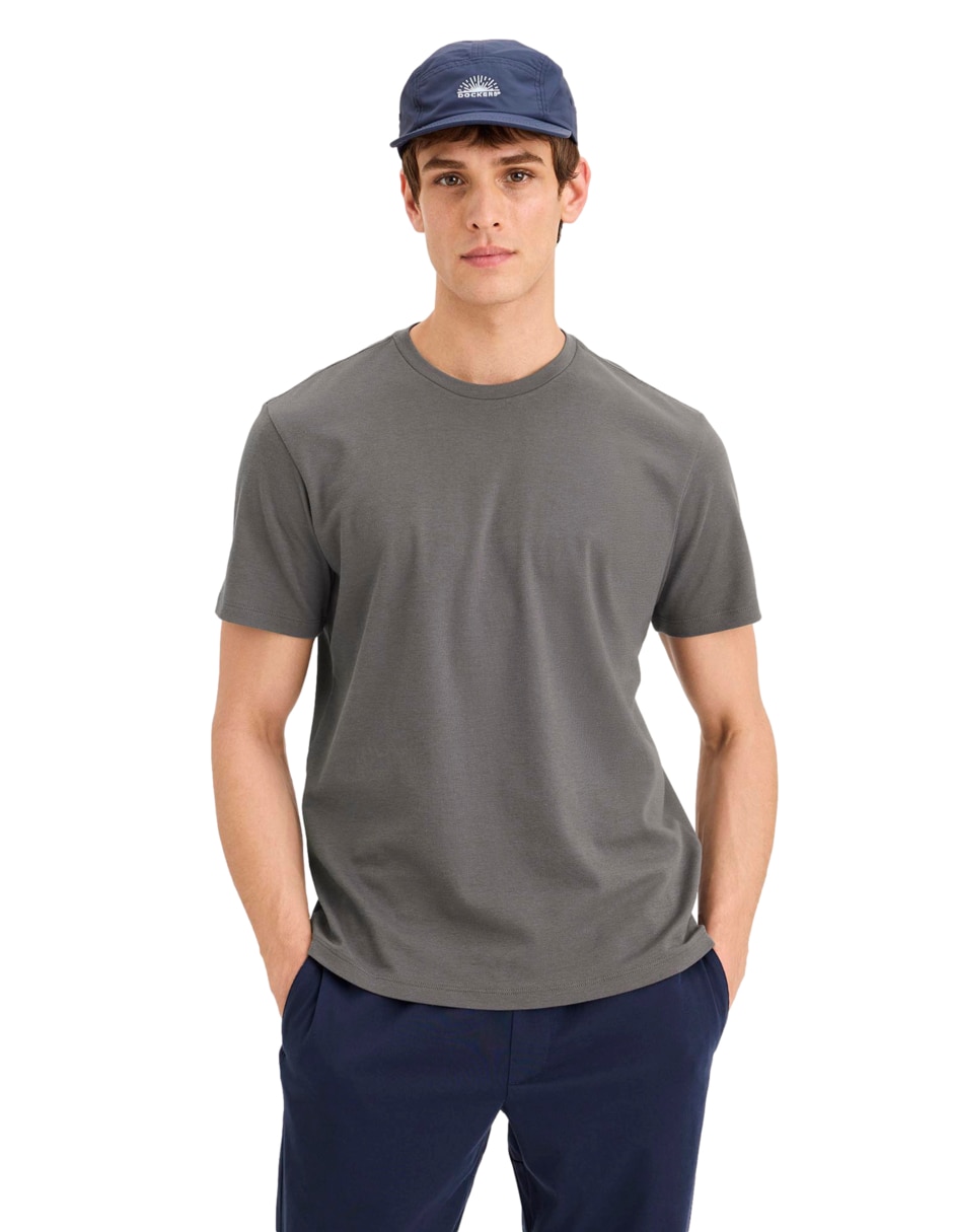 Playera cuello redondo para hombre