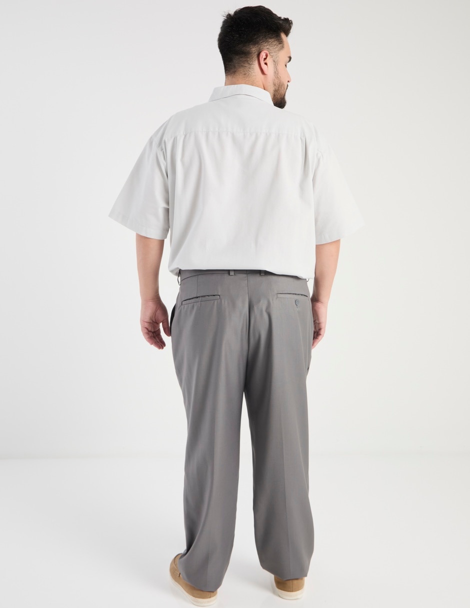 Pantalón de vestir regular para hombre 2