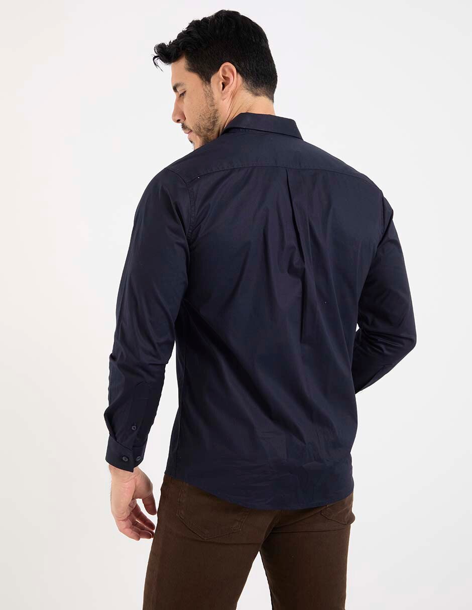 CAMISA 0419892789 YALE, G, AZUL MARINO