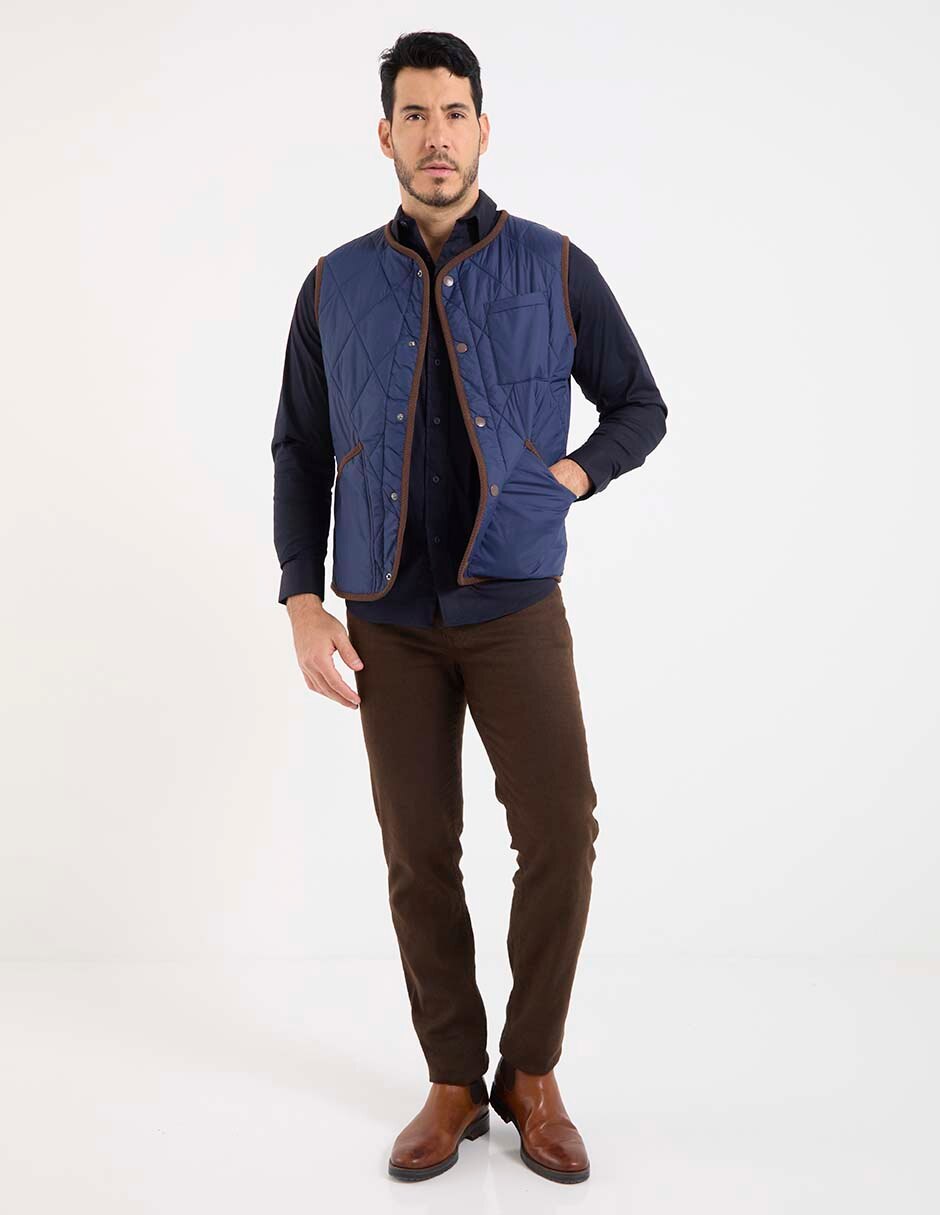 CAMISA 0419892789 YALE, G, AZUL MARINO