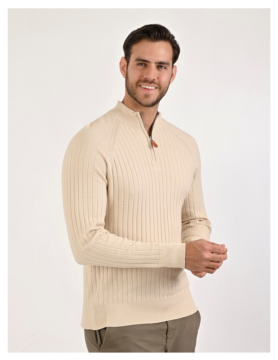 Suéter cuello alto para hombre 3