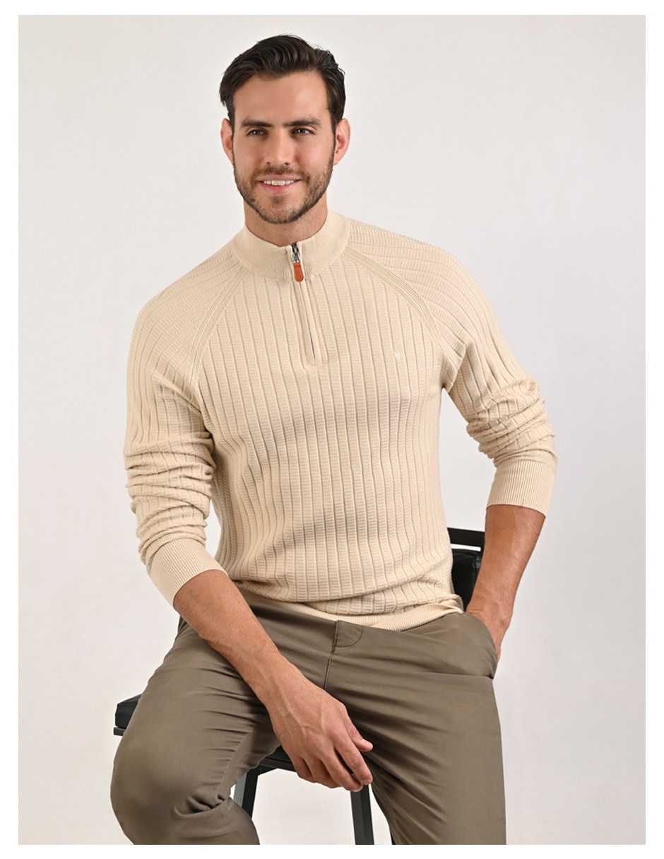 Suéter cuello alto para hombre 5