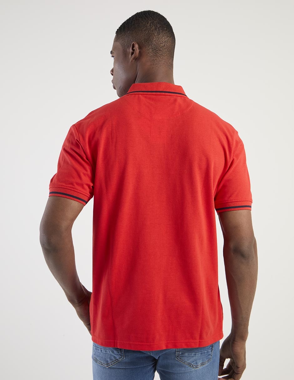 PLAYERA USJPM-58-10085S, G, ROJO CLARO