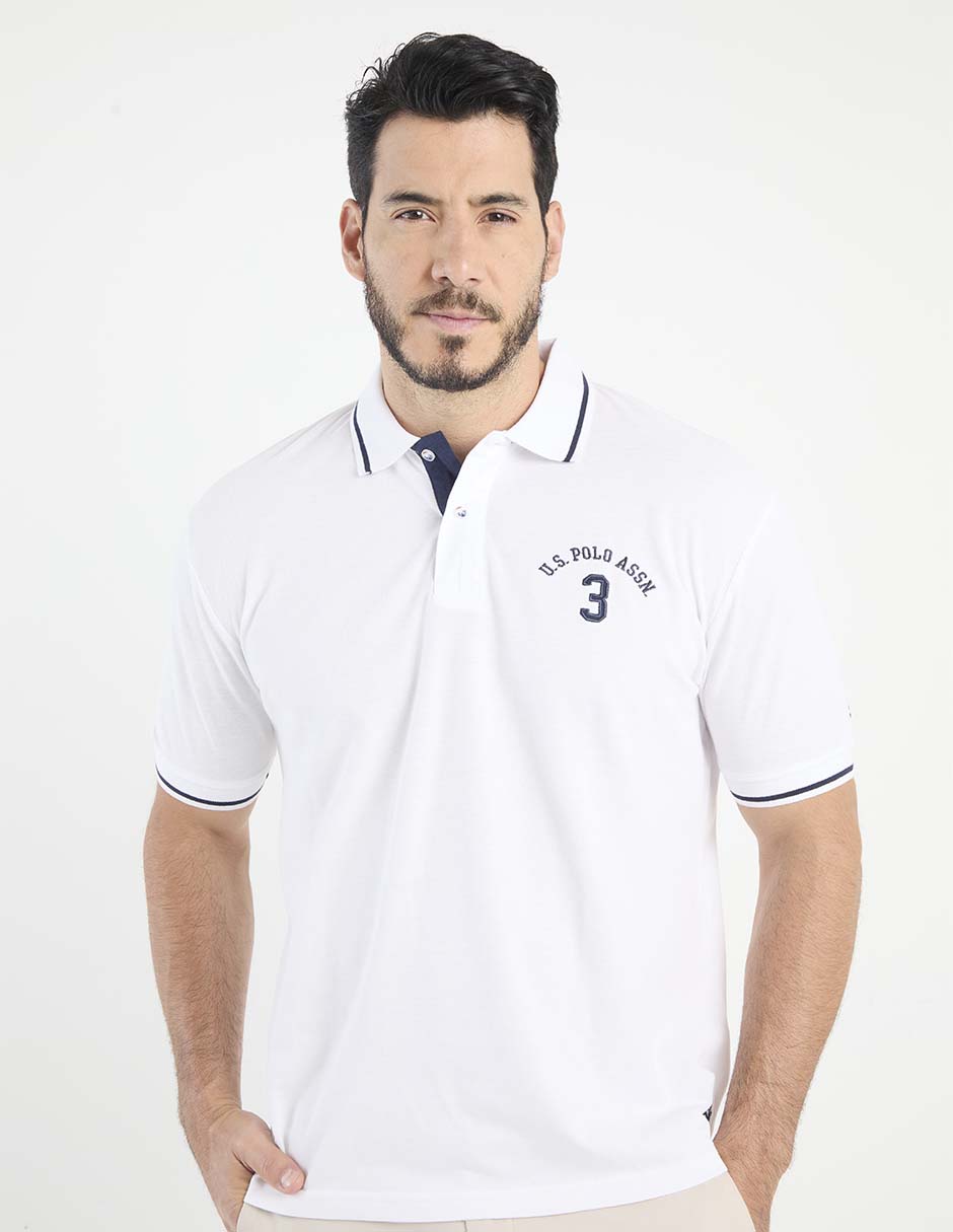 Playera tipo polo para hombre