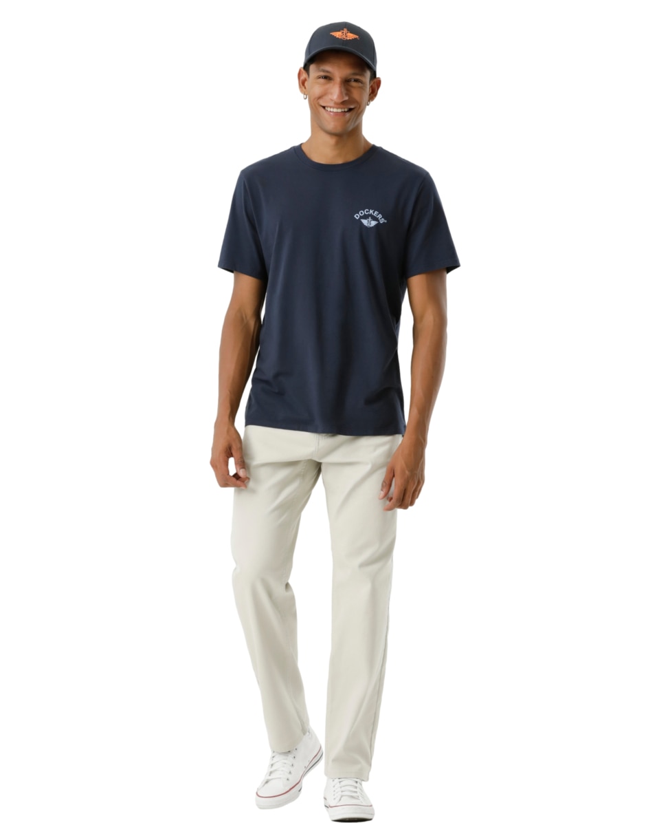 Playera cuello redondo para hombre 4