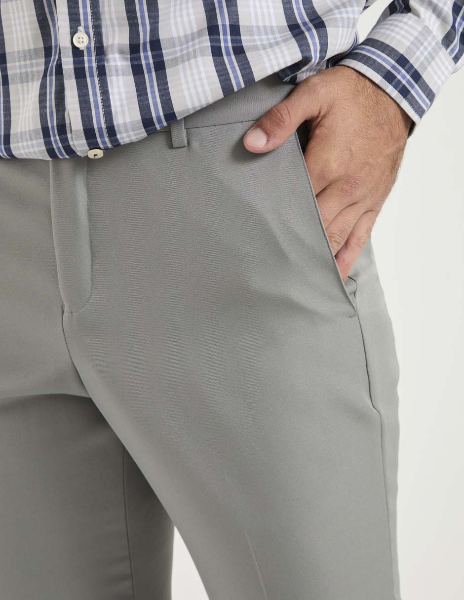 Pantalón de vestir slim para hombre 4