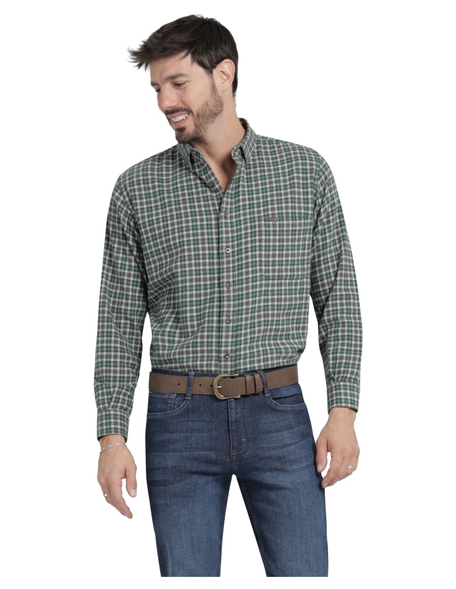 Camisa casual manga larga para hombre Camisa casual manga larga para hombre