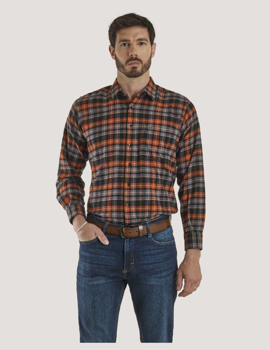 Camisa casual manga larga para hombre Camisa casual manga larga para hombre