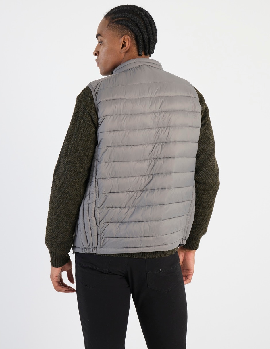 Chaleco impermeable con bolsillos para hombre 2