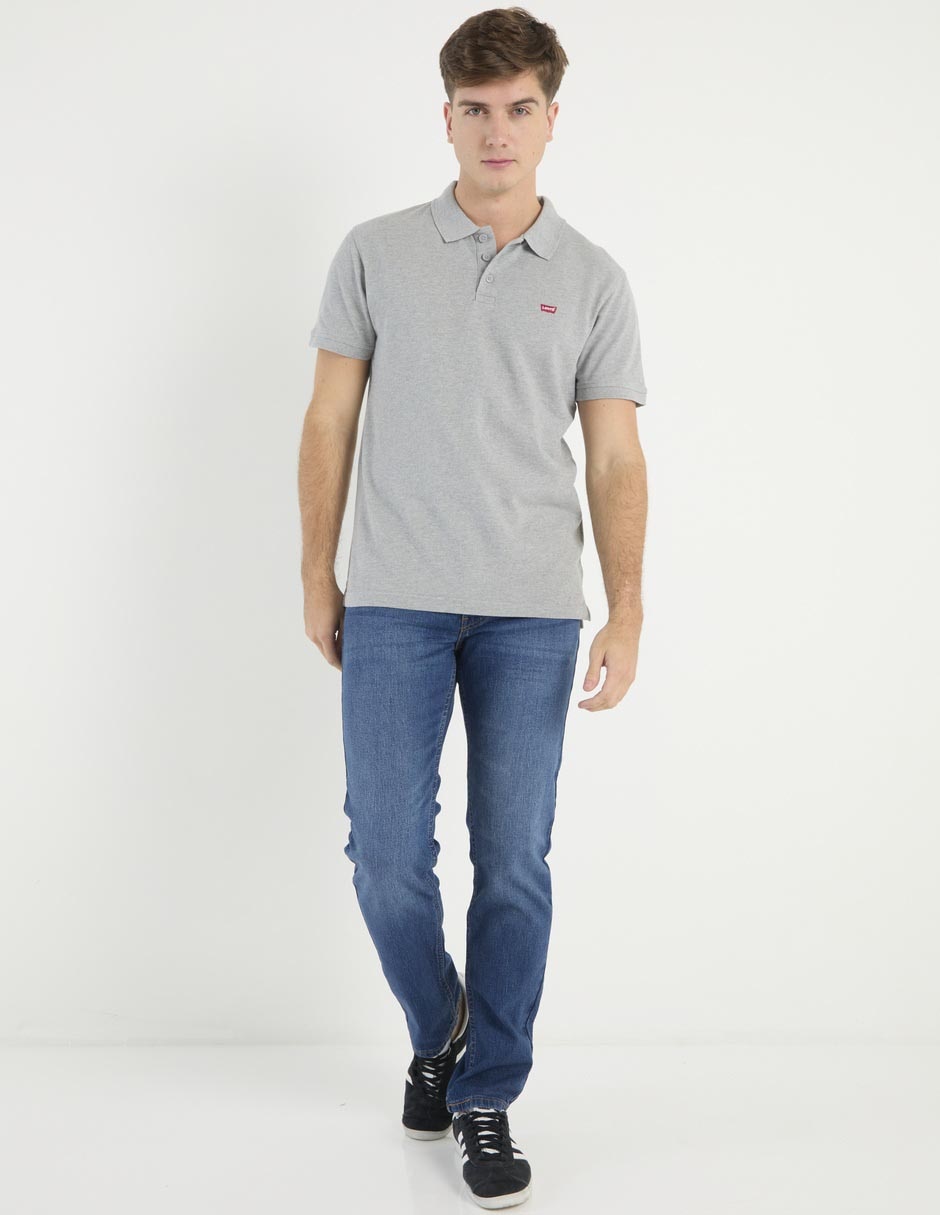 Jeans slim deslavado para hombre 3