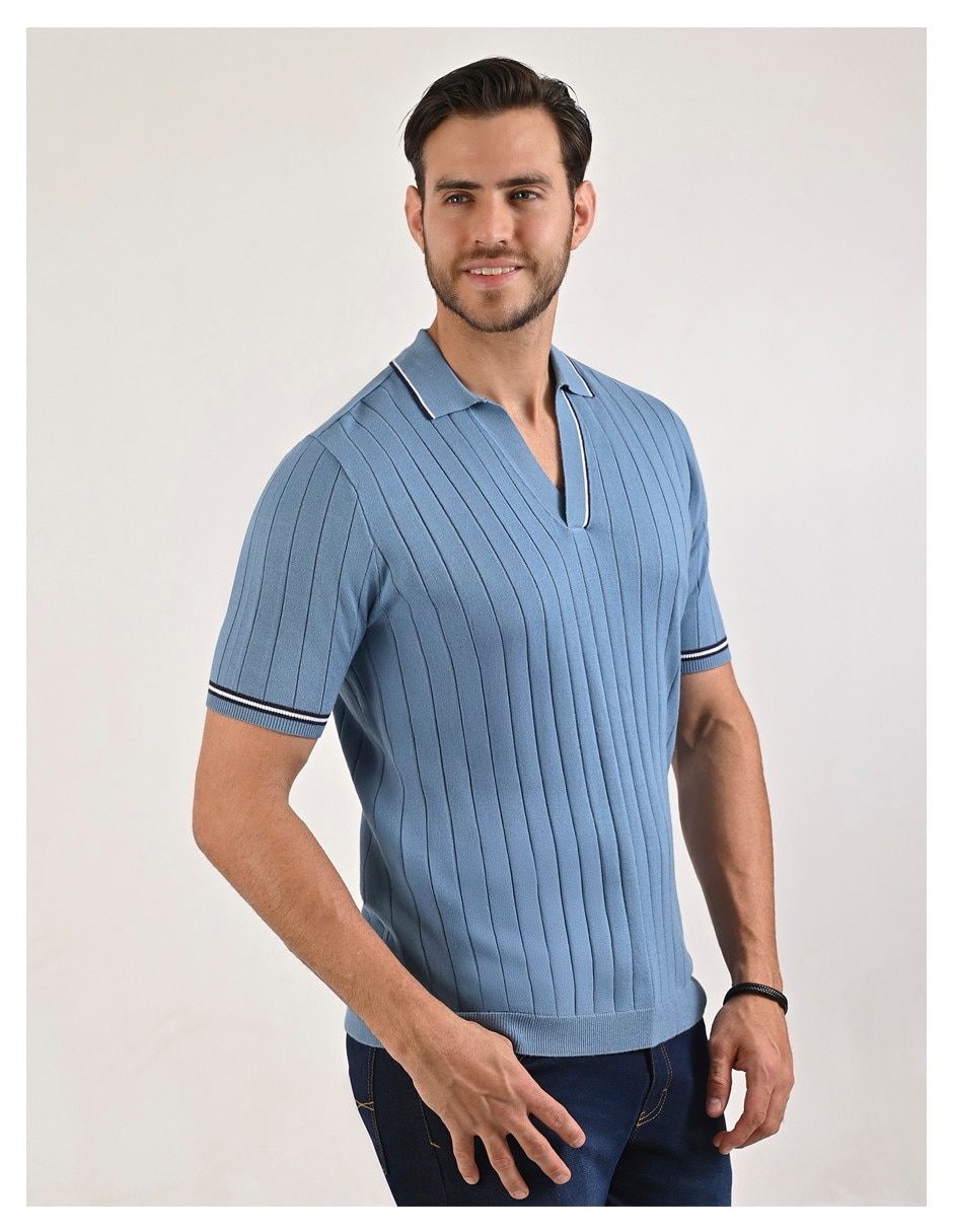 Playera tipo polo Yale para hombre 3