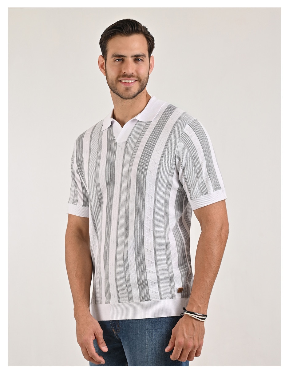 Playera tipo polo Yale para hombre 3