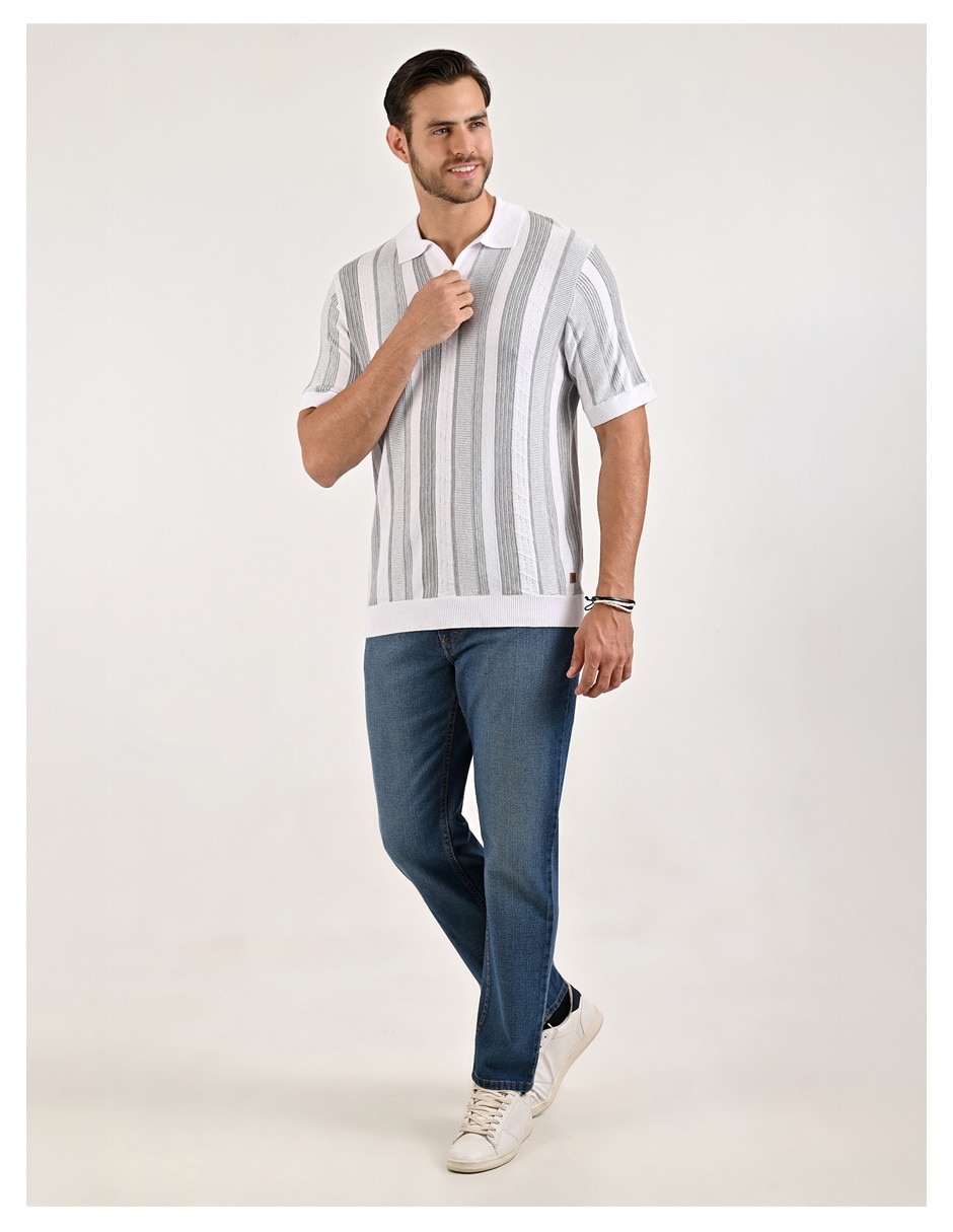 Playera tipo polo Yale para hombre 5
